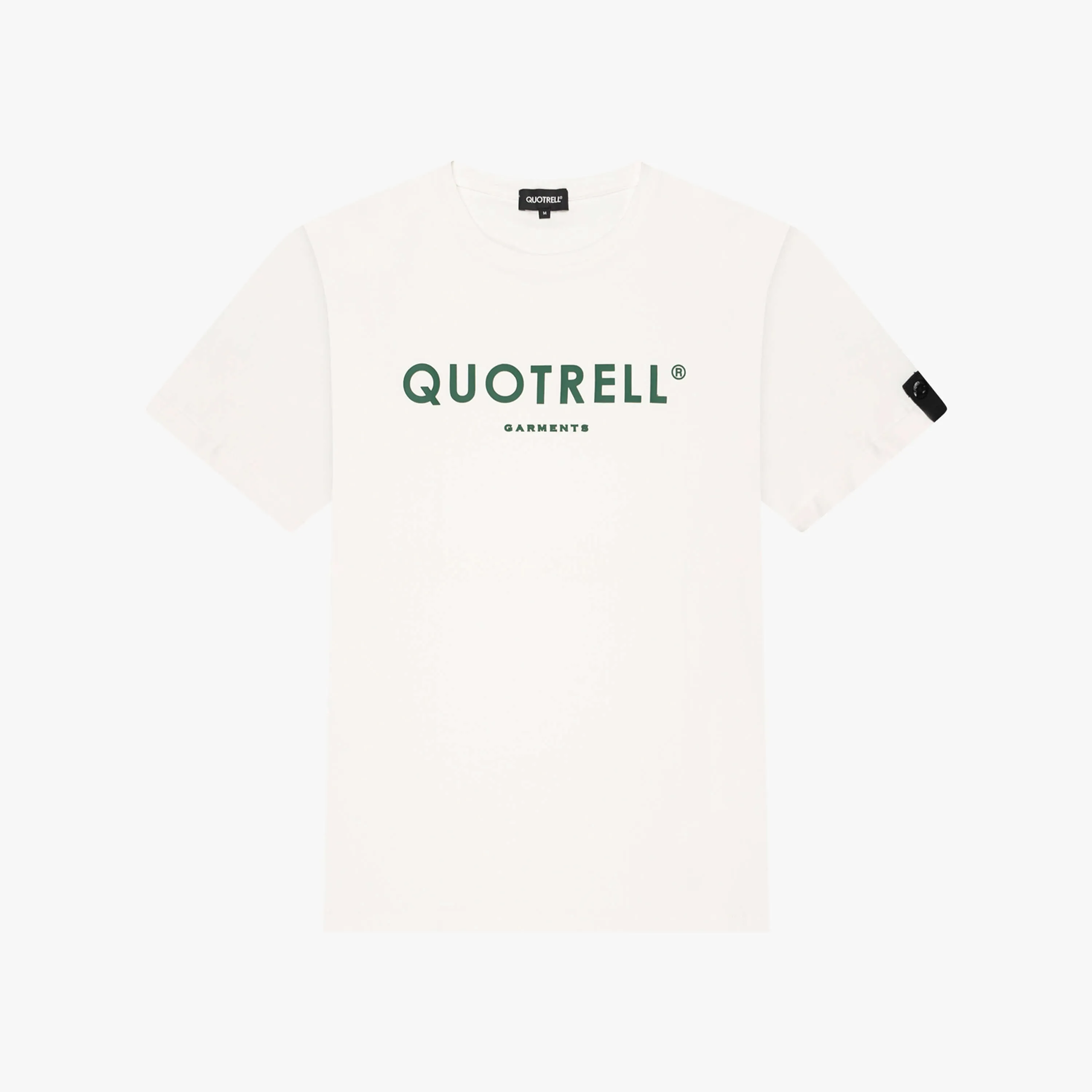 BASIC GARMENTS TEE | OFF WHITE/GREEN