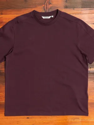 Basic T-Shirt in Dark Purple