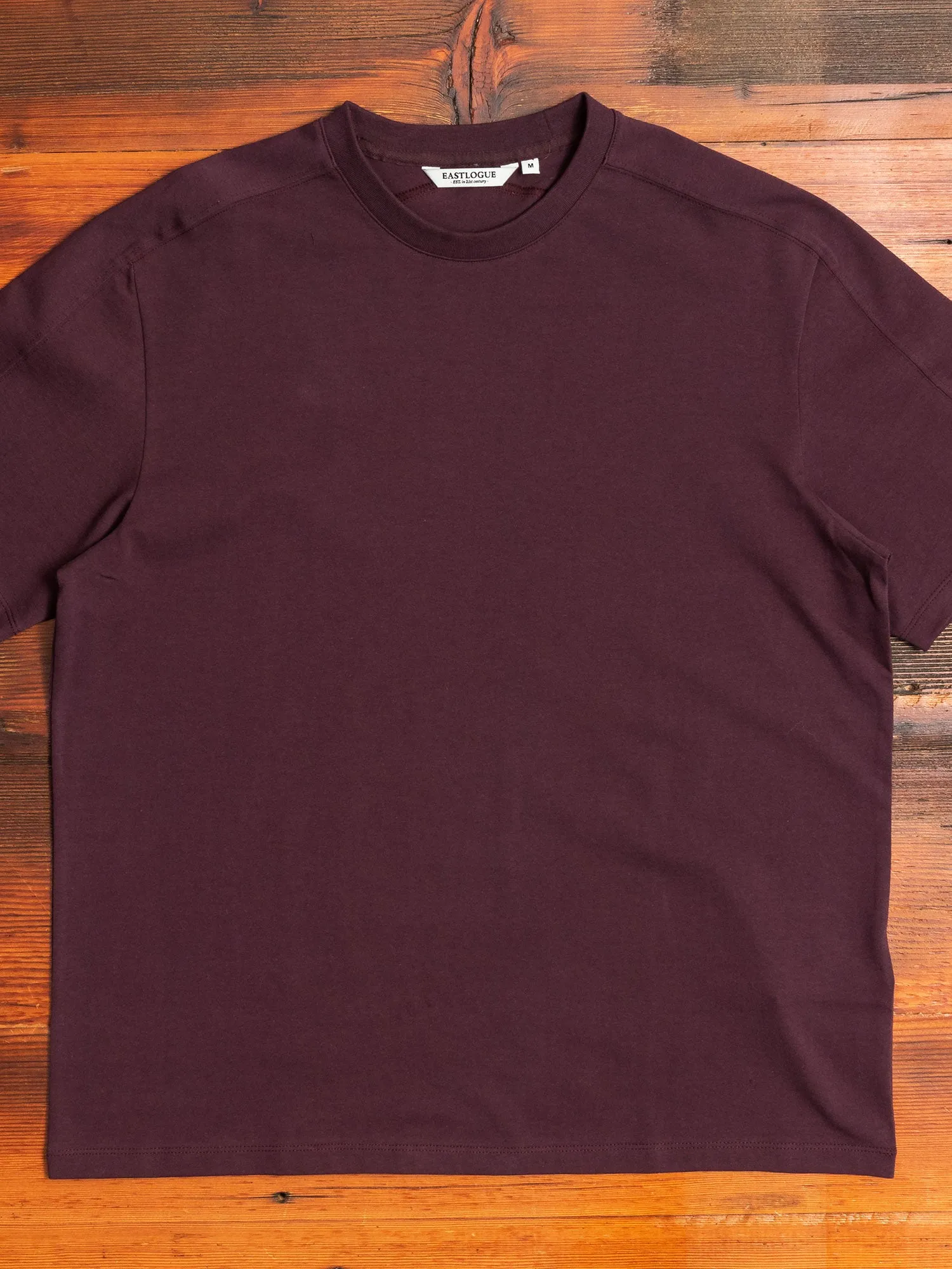 Basic T-Shirt in Dark Purple