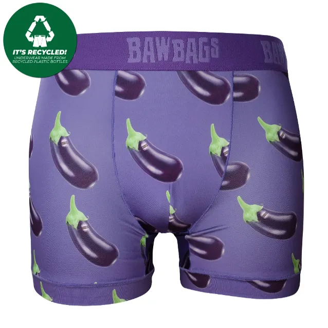 Bawbags Aubergine Boxers