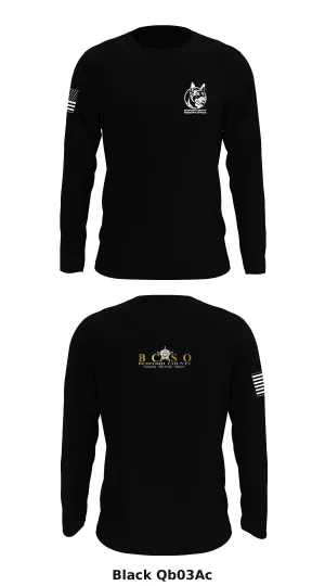 Bedford County Sheriffs Office  Store 1 Core Men's LS Performance Tee - Qb03Ac