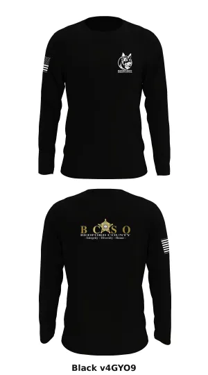 Bedford County Sheriffs Office  Store 1 Core Men's LS Performance Tee - v4GYO9
