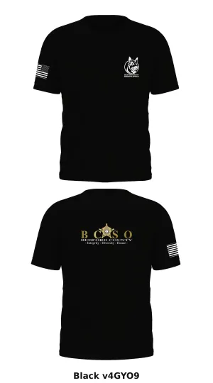 Bedford County Sheriffs Office  Store 1 Core Men's SS Performance Tee - v4GYO9