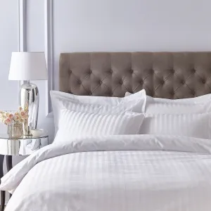 Bianca Cotton Sateen Stripe Duvet Set
