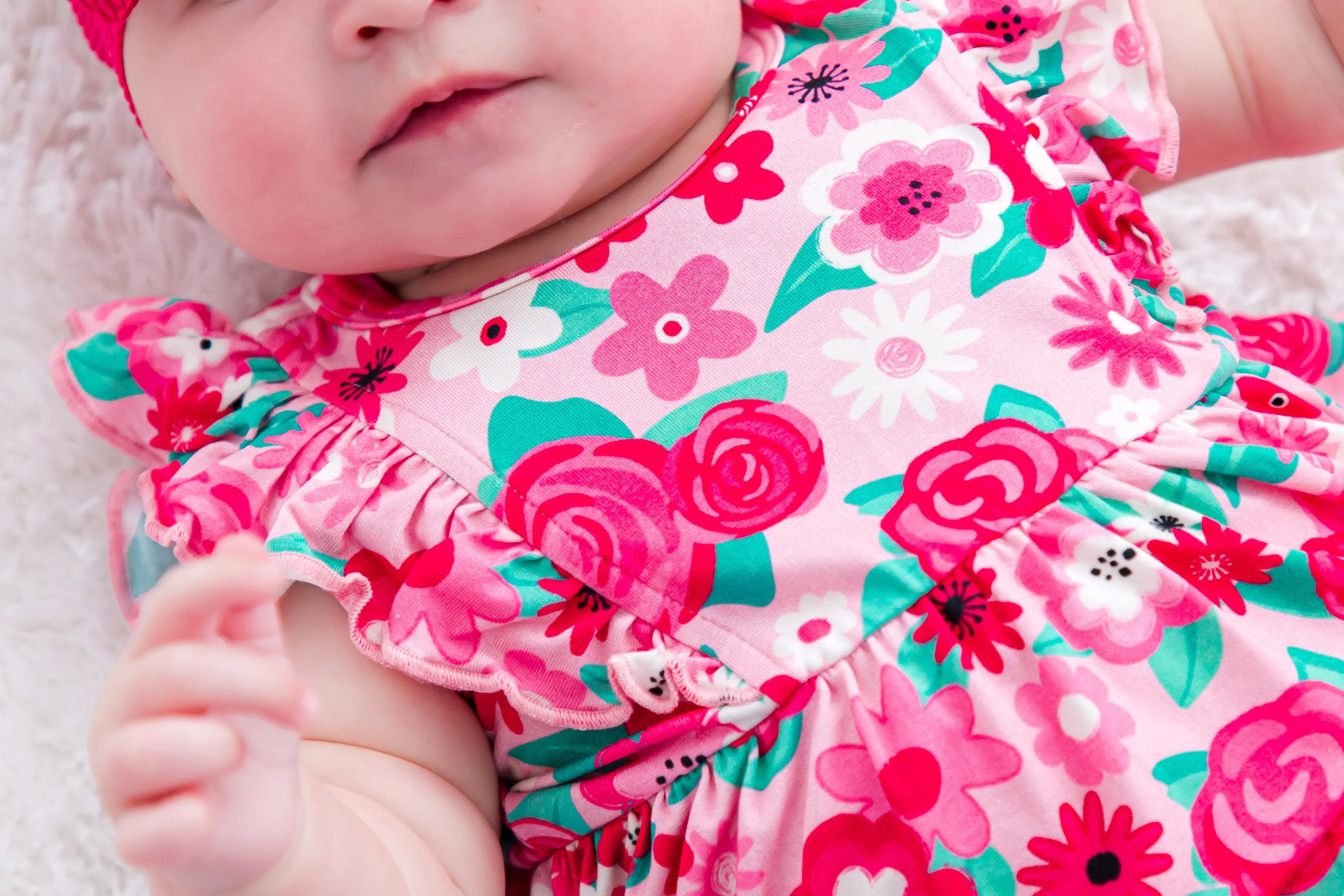 Birdie Bean Rosie Pink Floral Girls Birdie 2 Piece Set