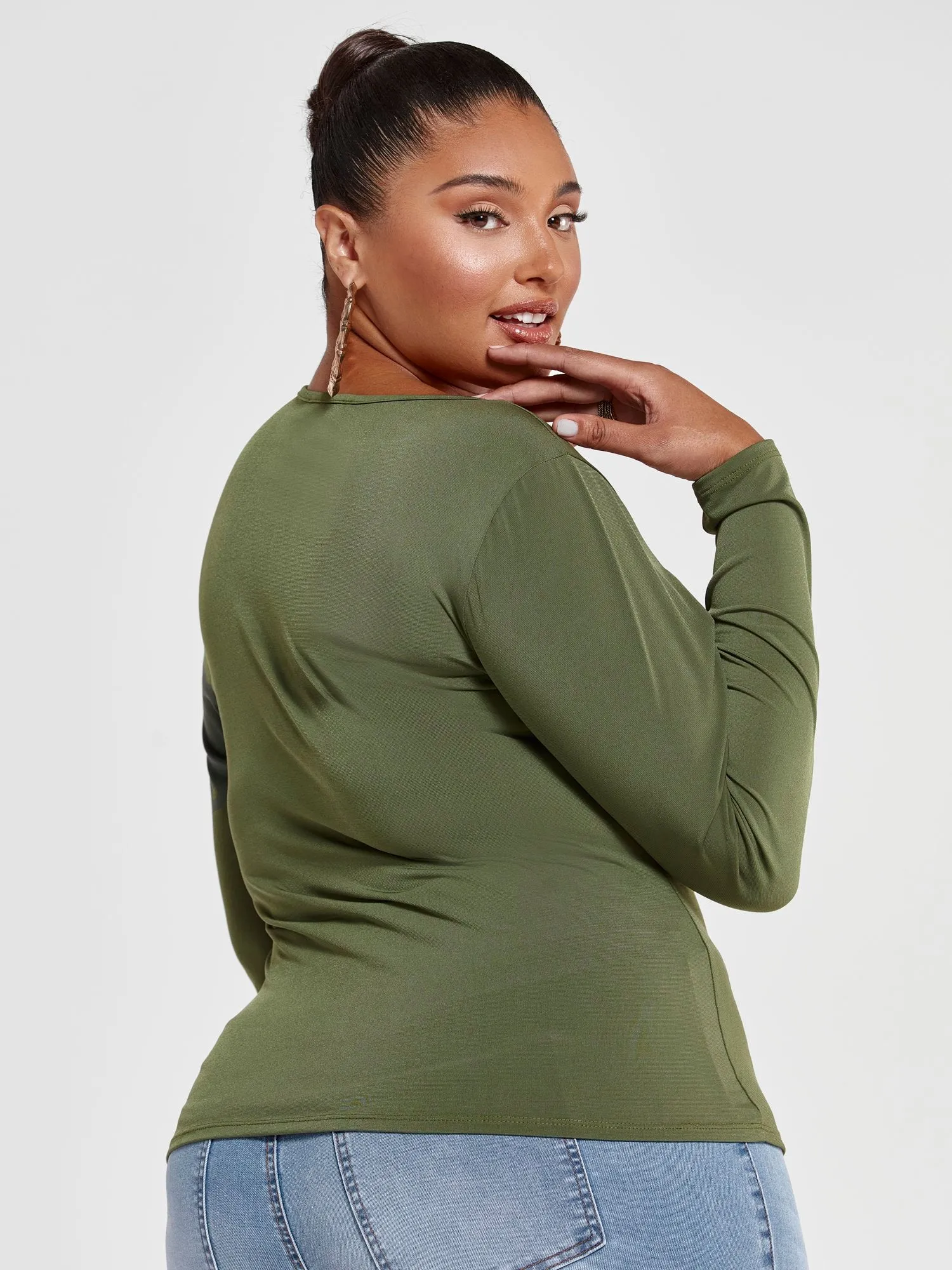 Blaire Fitted Cut-Out Top