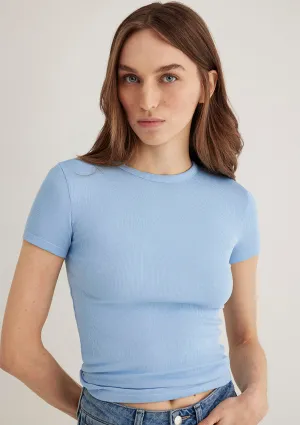 Blue Basic T-Shirt