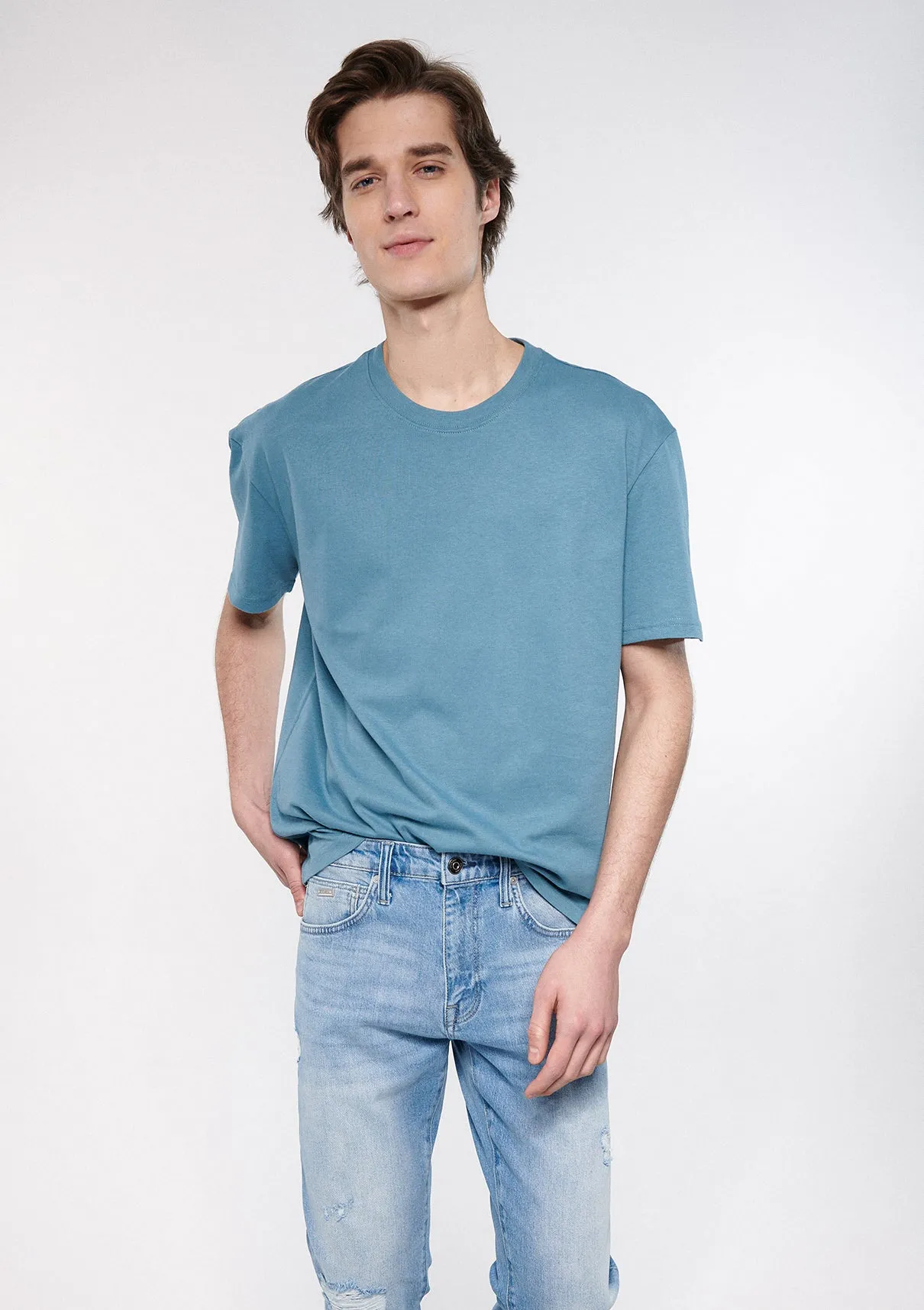 Blue Basic T-Shirt
