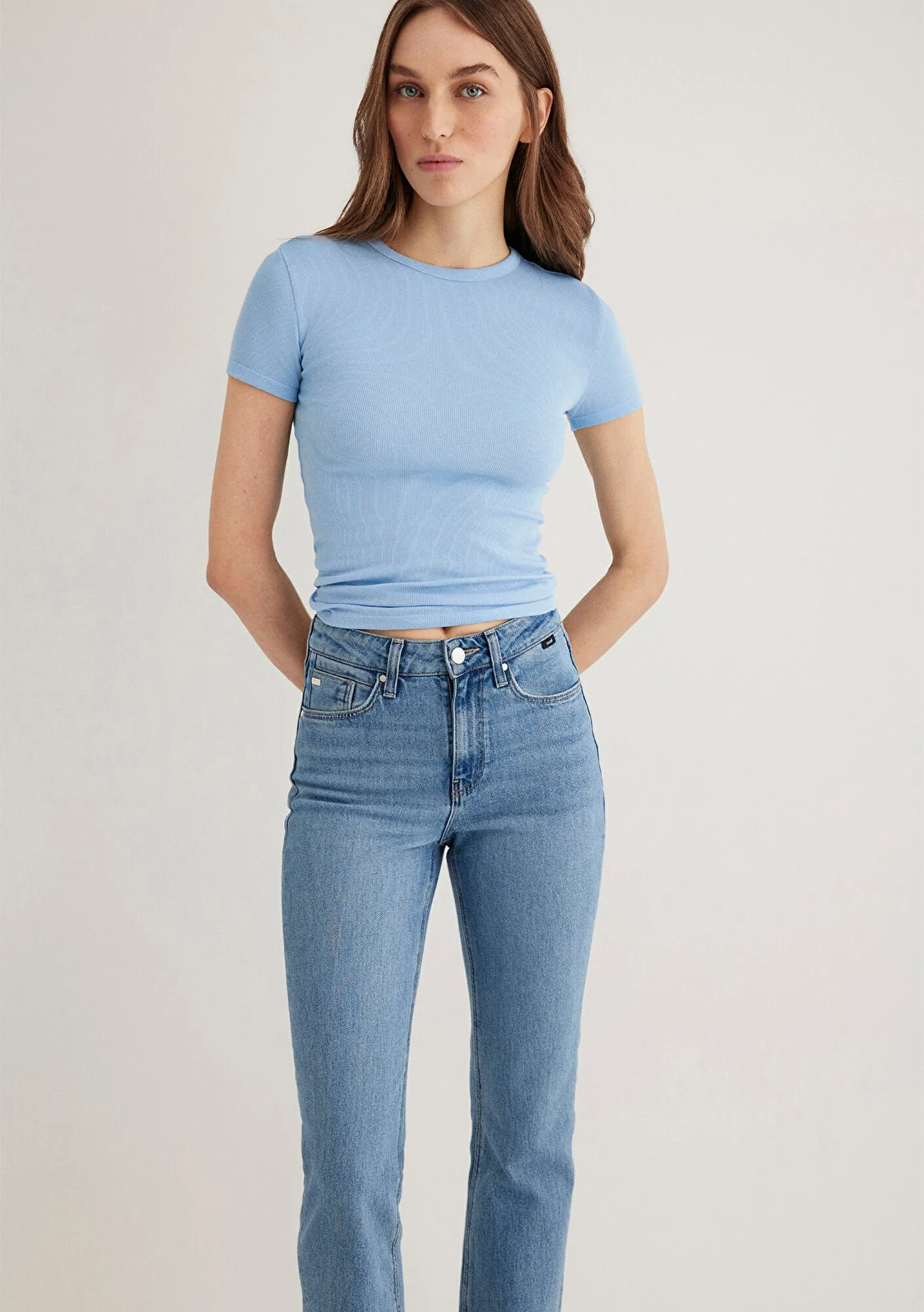 Blue Basic T-Shirt
