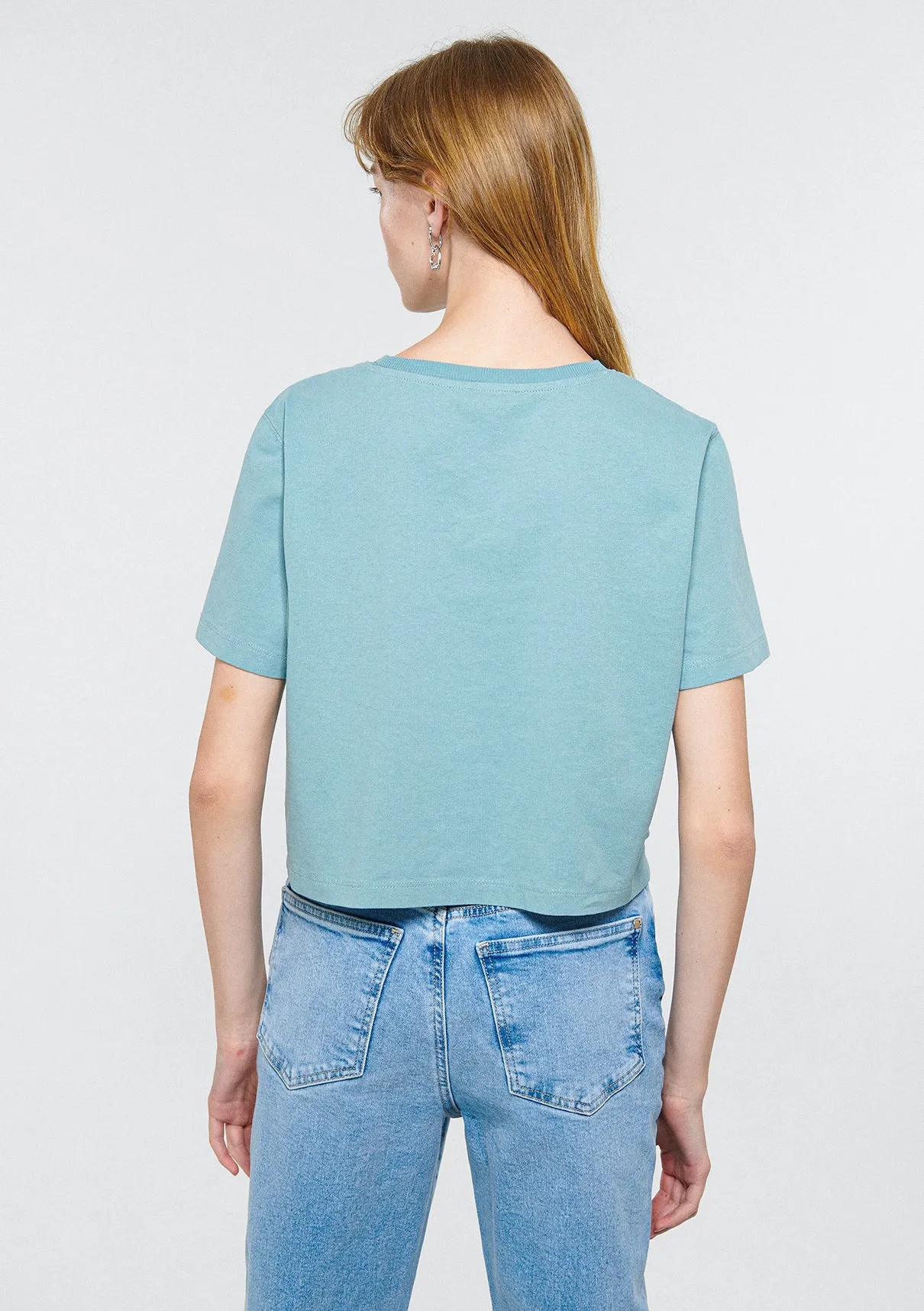Blue Basic T-Shirt