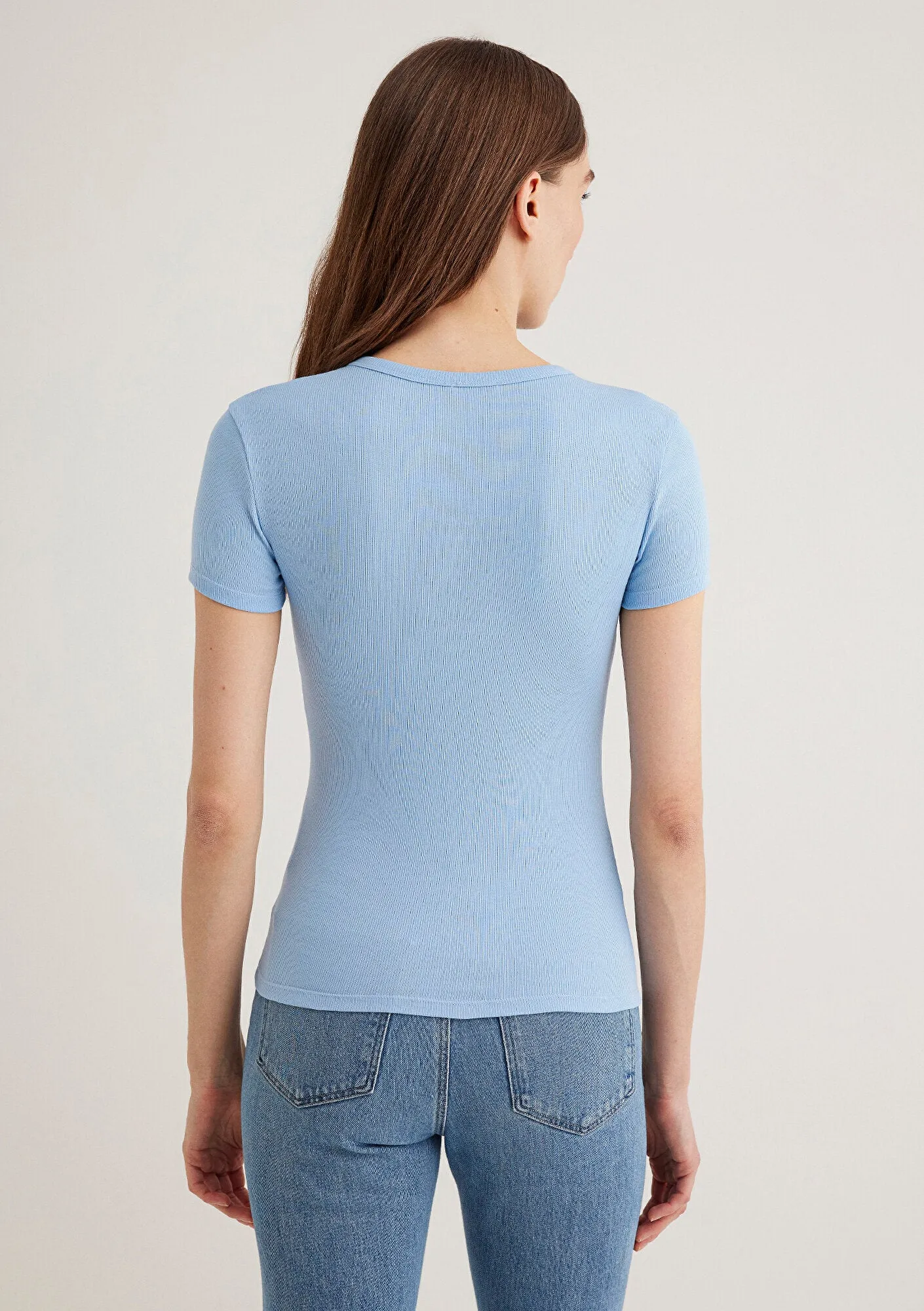 Blue Basic T-Shirt