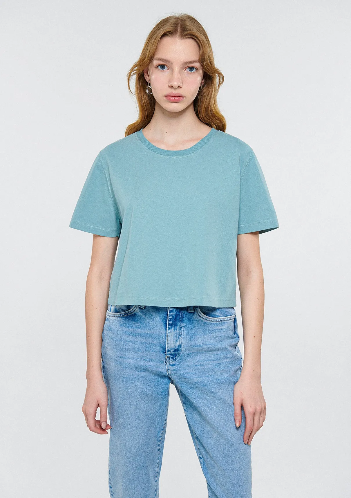 Blue Basic T-Shirt