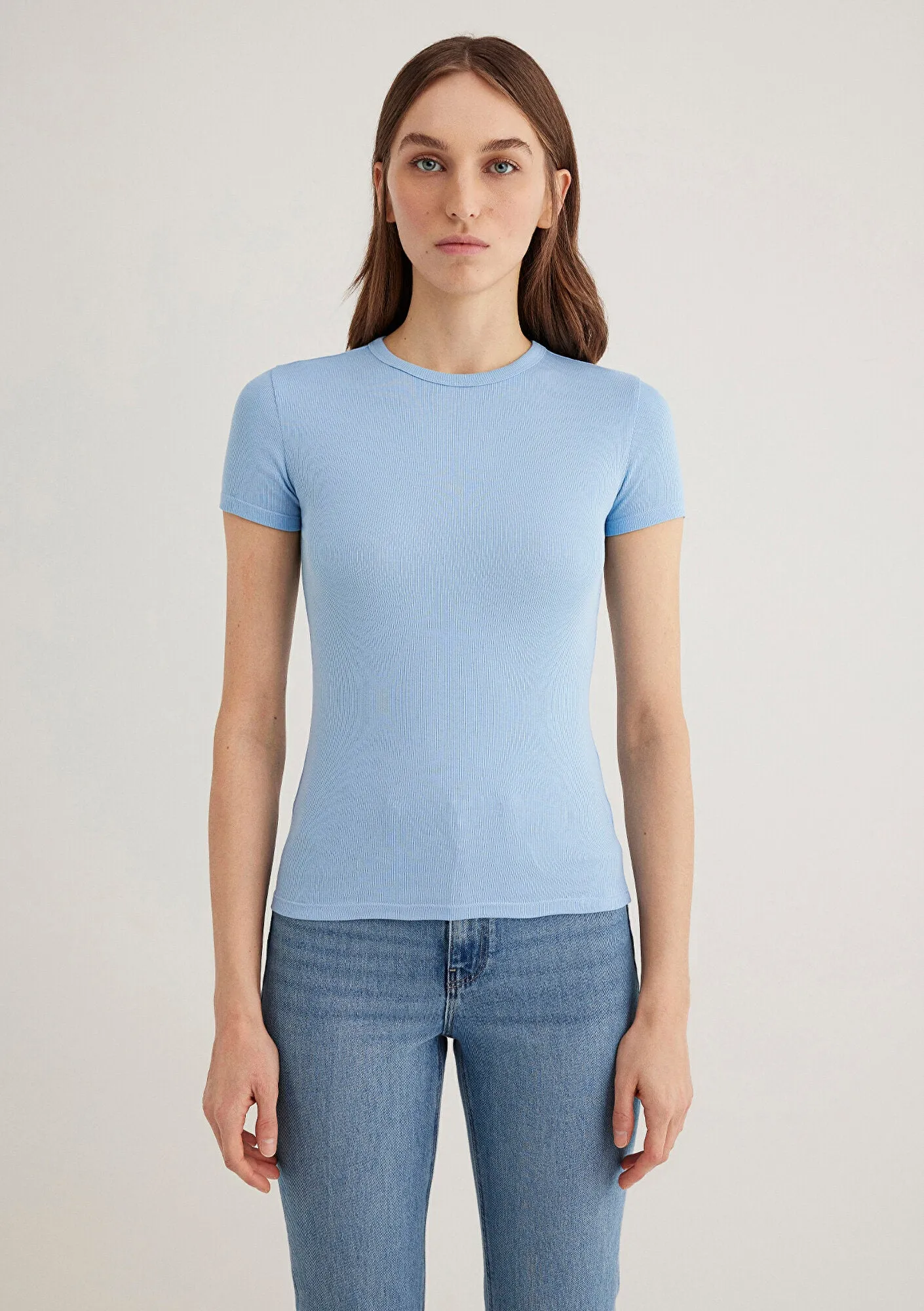 Blue Basic T-Shirt