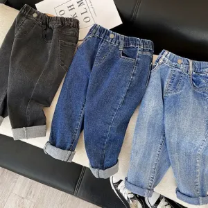 Boy Loose Fashion Personality Thin Long Pants