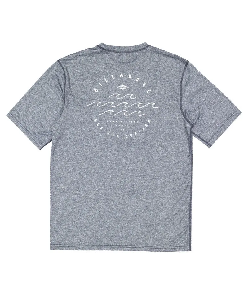 Boys 8-16 Wavey Davey Loose Fit Short Sleeve Rash Vest