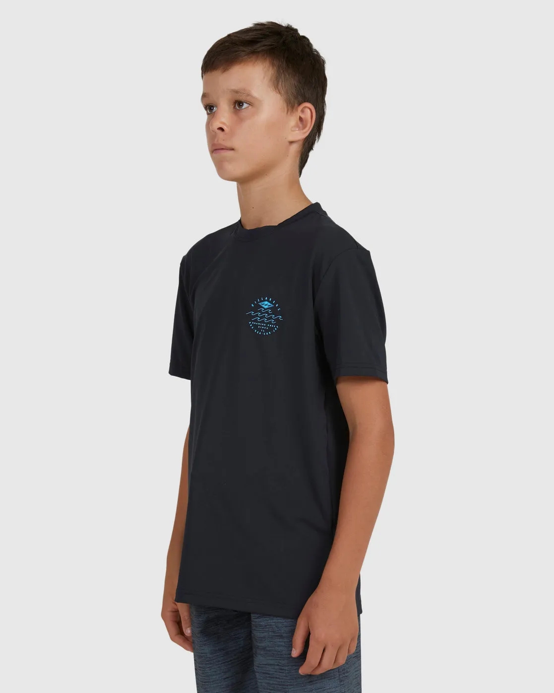 Boys 8-16 Wavey Davey Loose Fit Short Sleeve Rash Vest