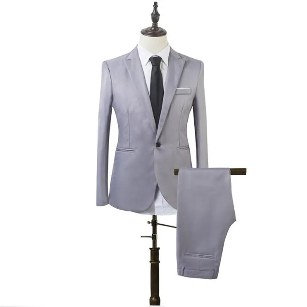 Brand Men Suit Wedding Suits for Men Shawl Collar 3 Pieces Slim Fit