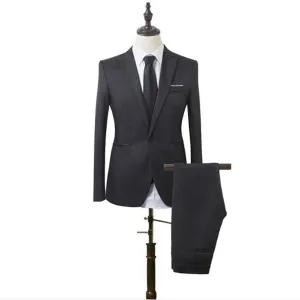 Brand Men Suit Wedding Suits for Men Shawl Collar 3 Pieces Slim Fit