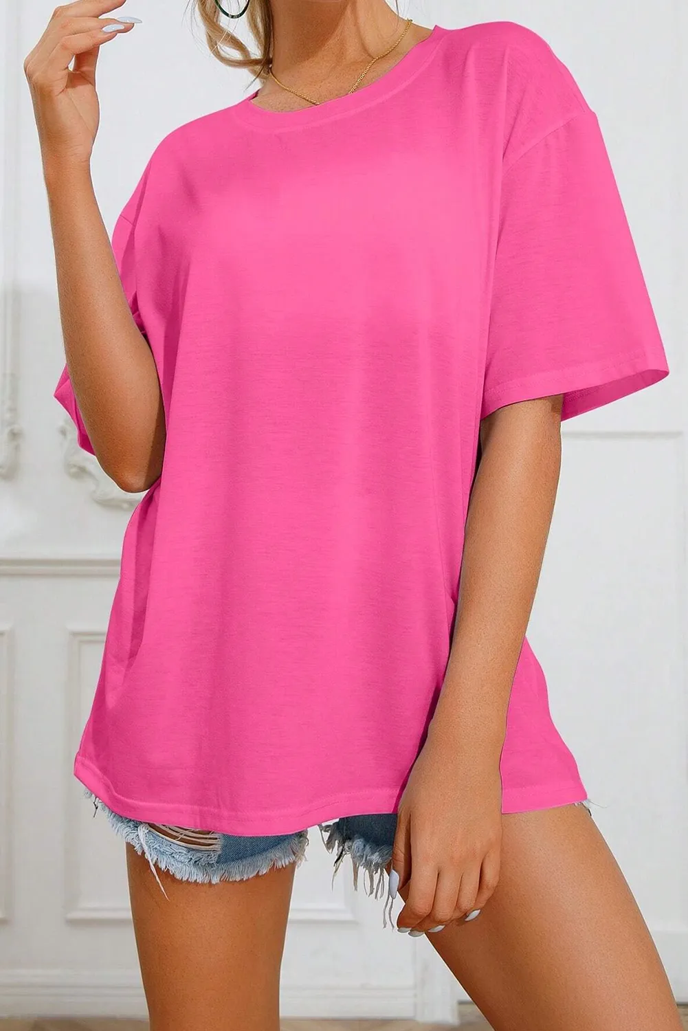 Bright Pink SUNSHINE ON MY MIND Graphic Tee