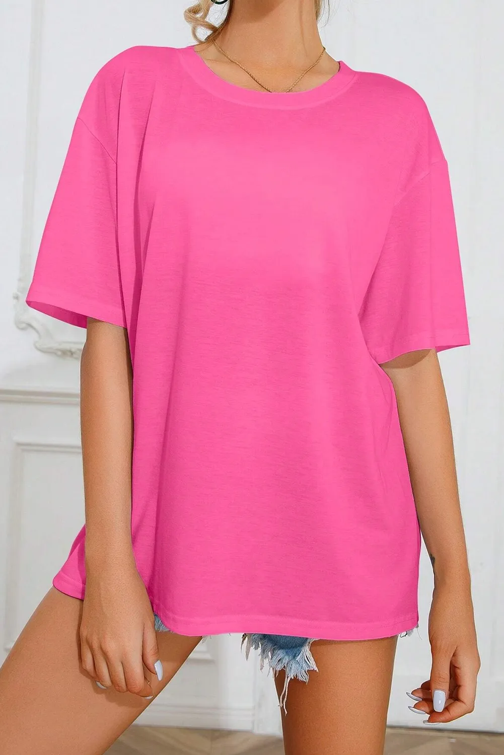 Bright Pink SUNSHINE ON MY MIND Graphic Tee