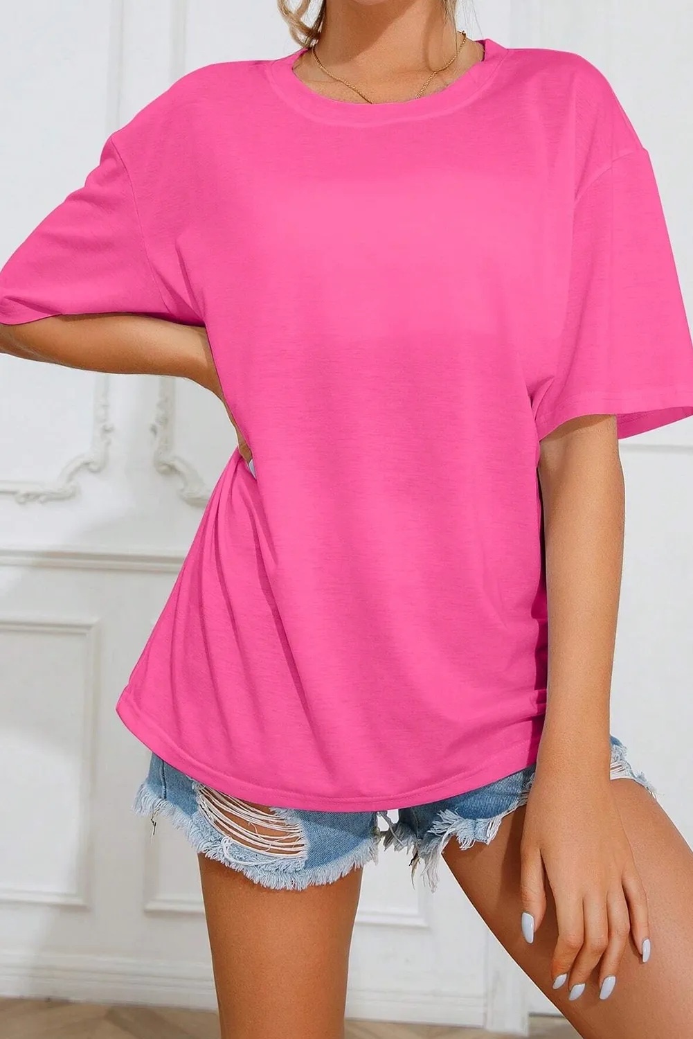 Bright Pink SUNSHINE ON MY MIND Graphic Tee