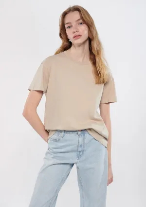 Brown Basic T-Shirt