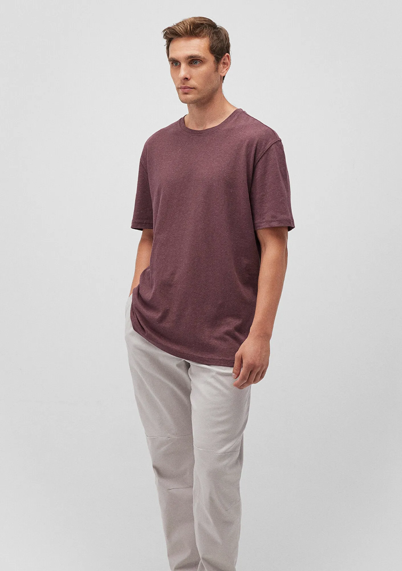 Brown Basic T-Shirt