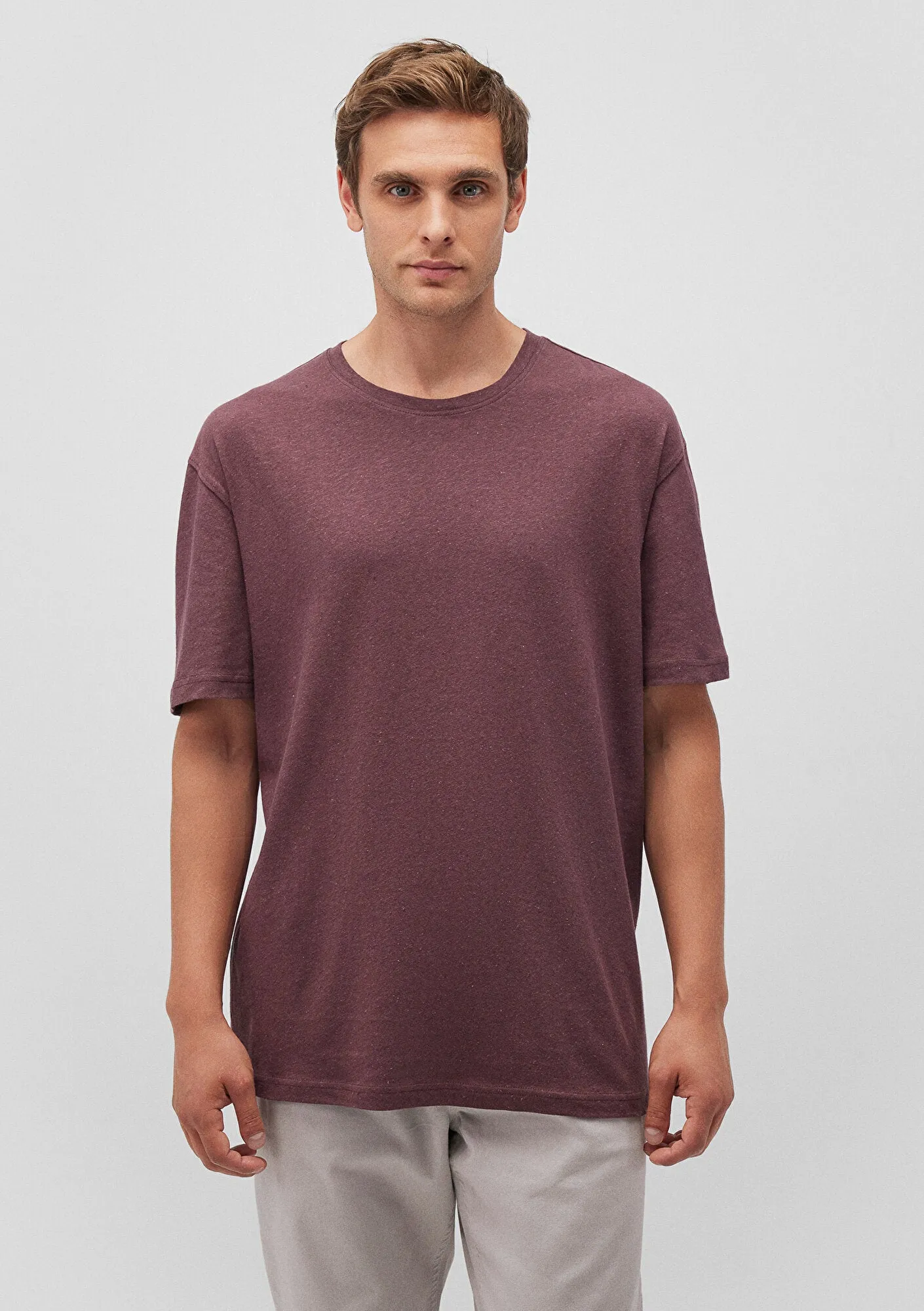 Brown Basic T-Shirt