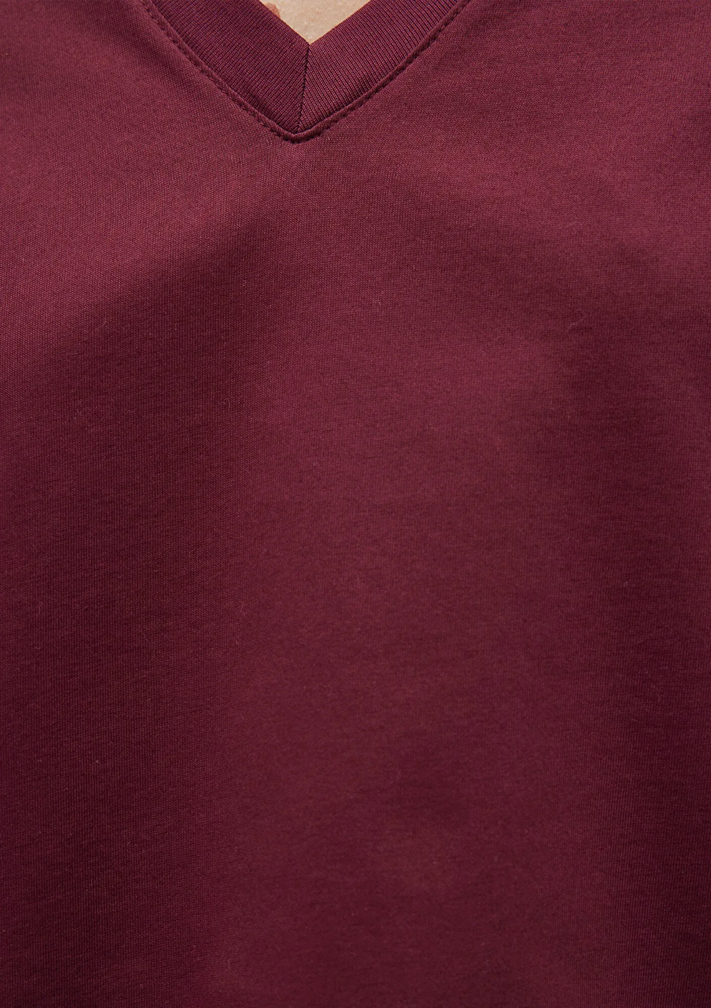 Burgundy Basic T-Shirt