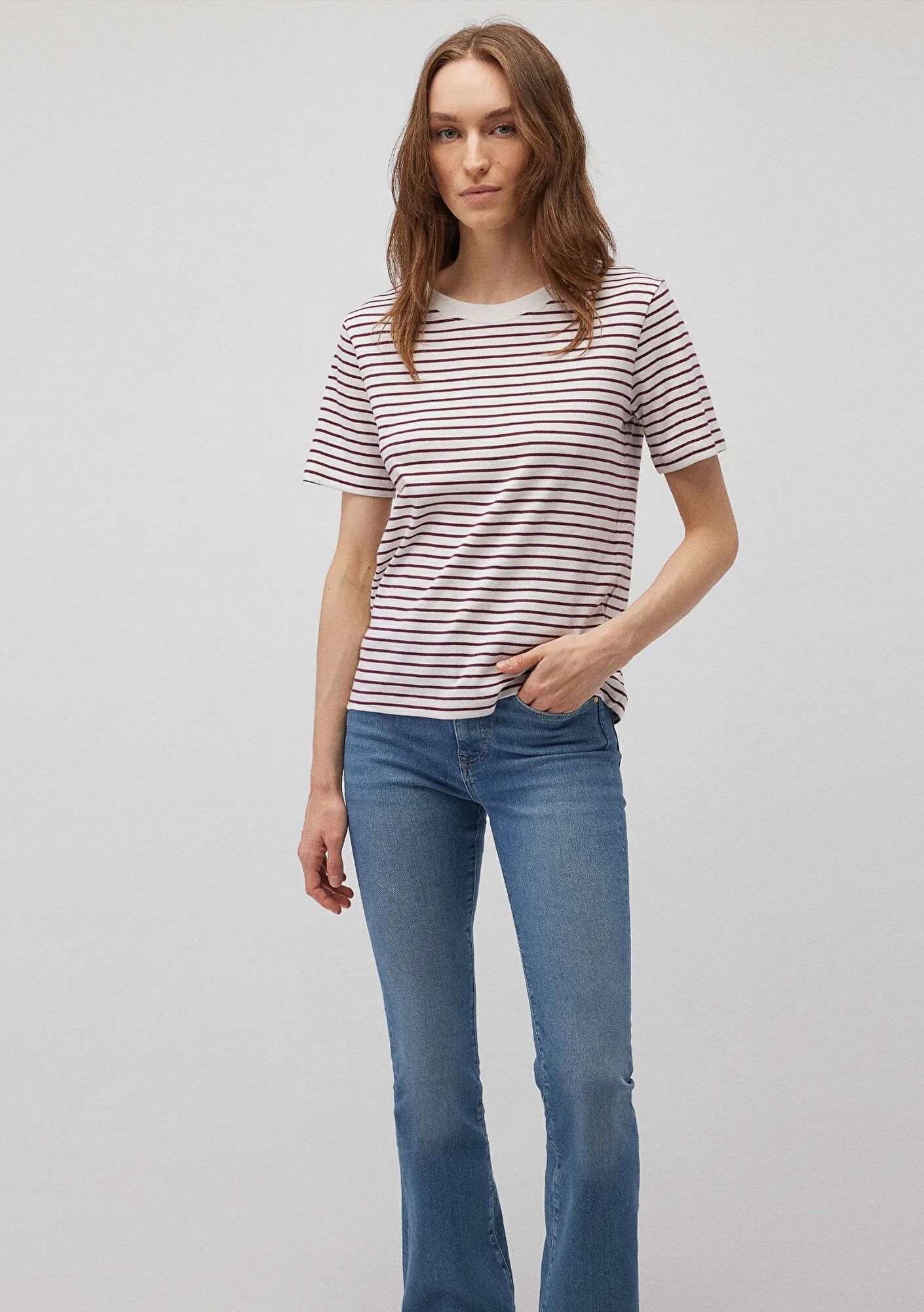 Burgundy Basic T-Shirt