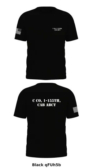 C Co, 1-155th, CAB ABCT Store 1 Core Men's SS Performance Tee - qFUh5b