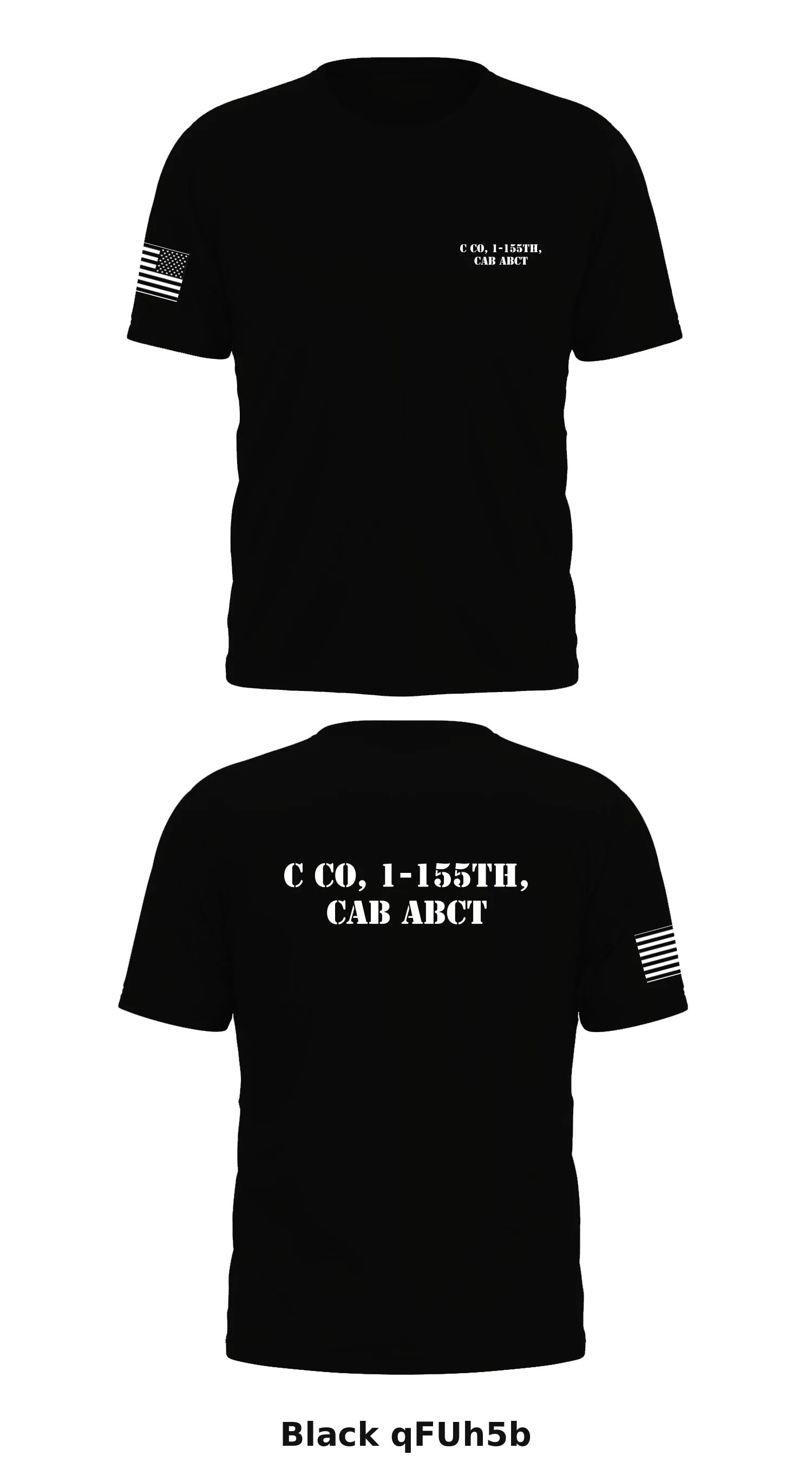 C Co, 1-155th, CAB ABCT Store 1 Core Men's SS Performance Tee - qFUh5b