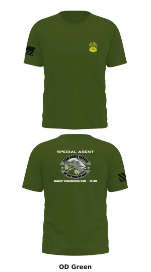 Camp Buehring CID Office Store 1 Core Men's SS Performance Tee - 53613015041