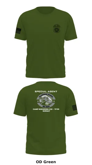 Camp Buehring CID Office Store 1 Core Men's SS Performance Tee - 60541805672