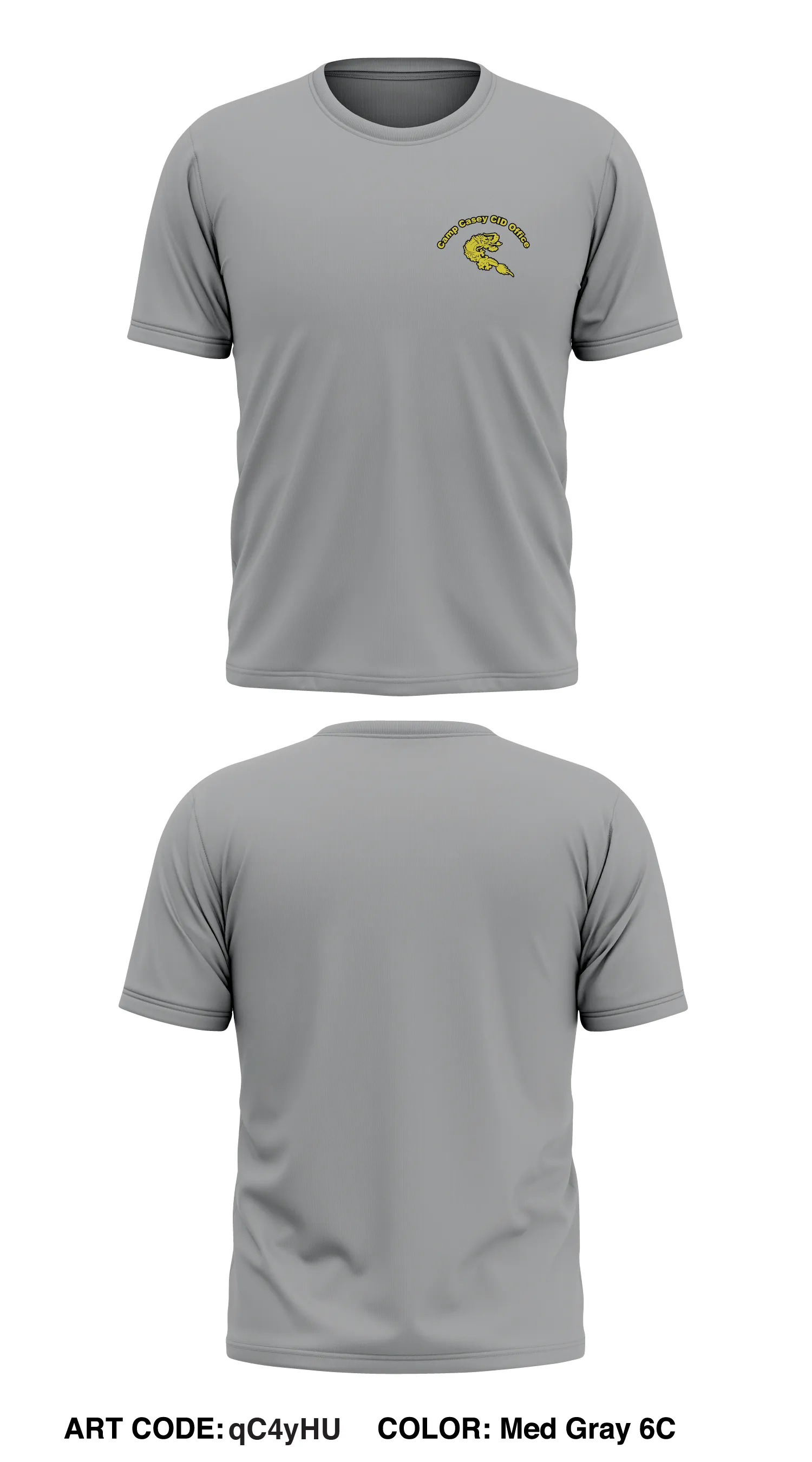 Camp Casey CID Office Store 1 Core Men's SS Performance Tee - qC4yHU