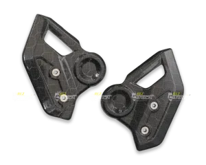 Carbon Fiber Heel Guards for Triumph Tiger 900
