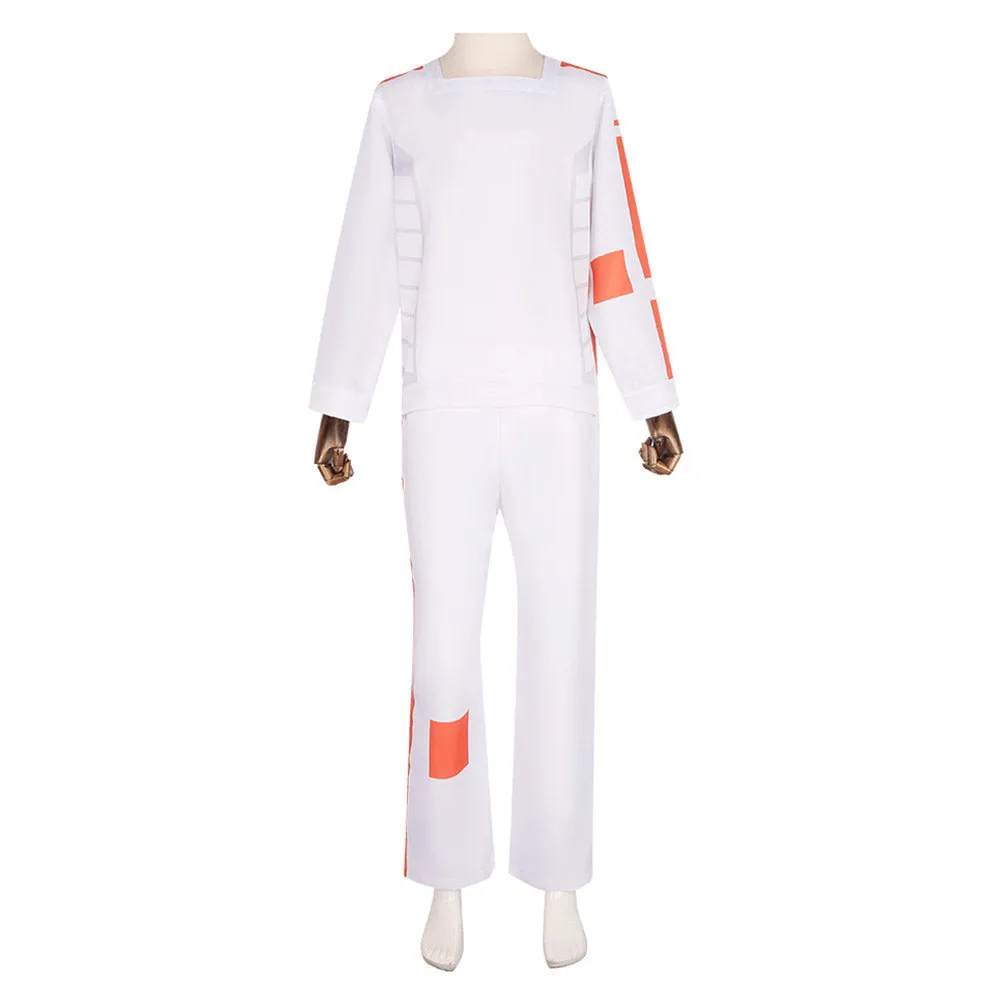 Cassian Andor White Prison Tracksuit Cosplay Costume Outfits