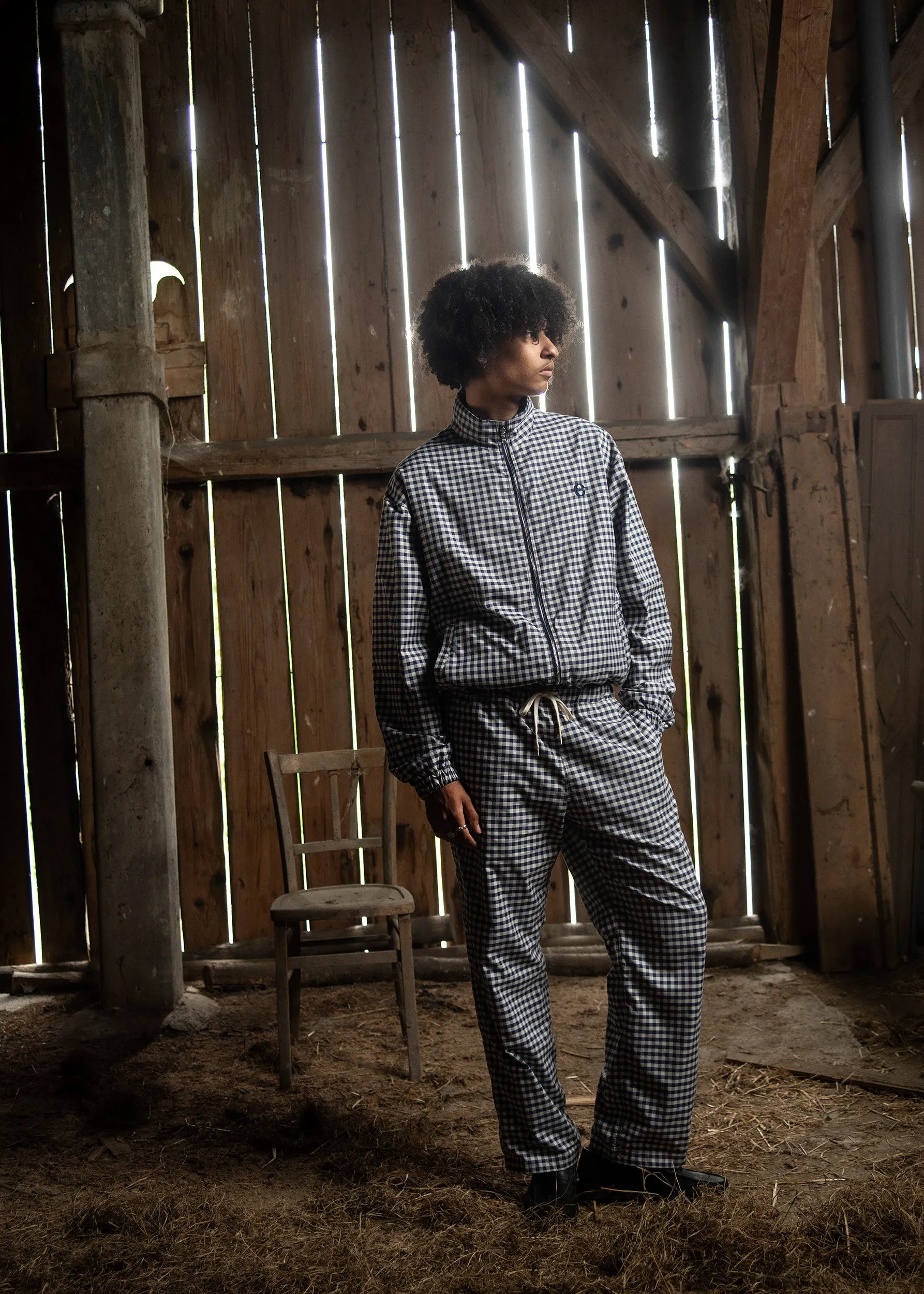 Checkered Flanello Relaxed Pants