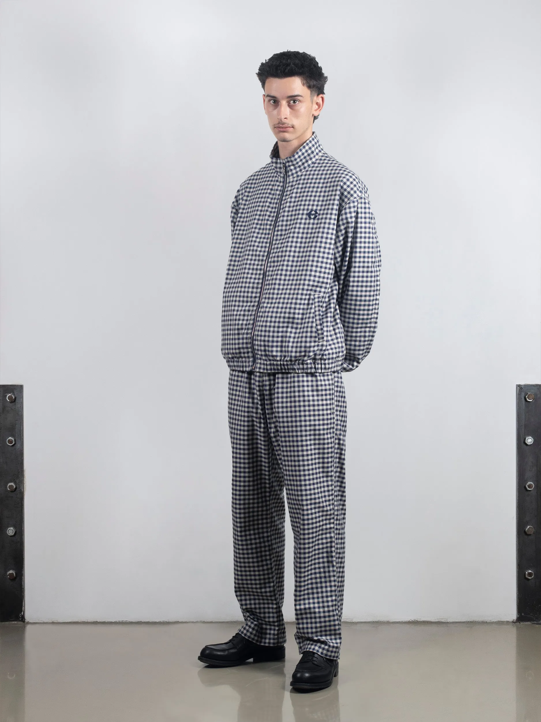 Checkered Flanello Relaxed Pants
