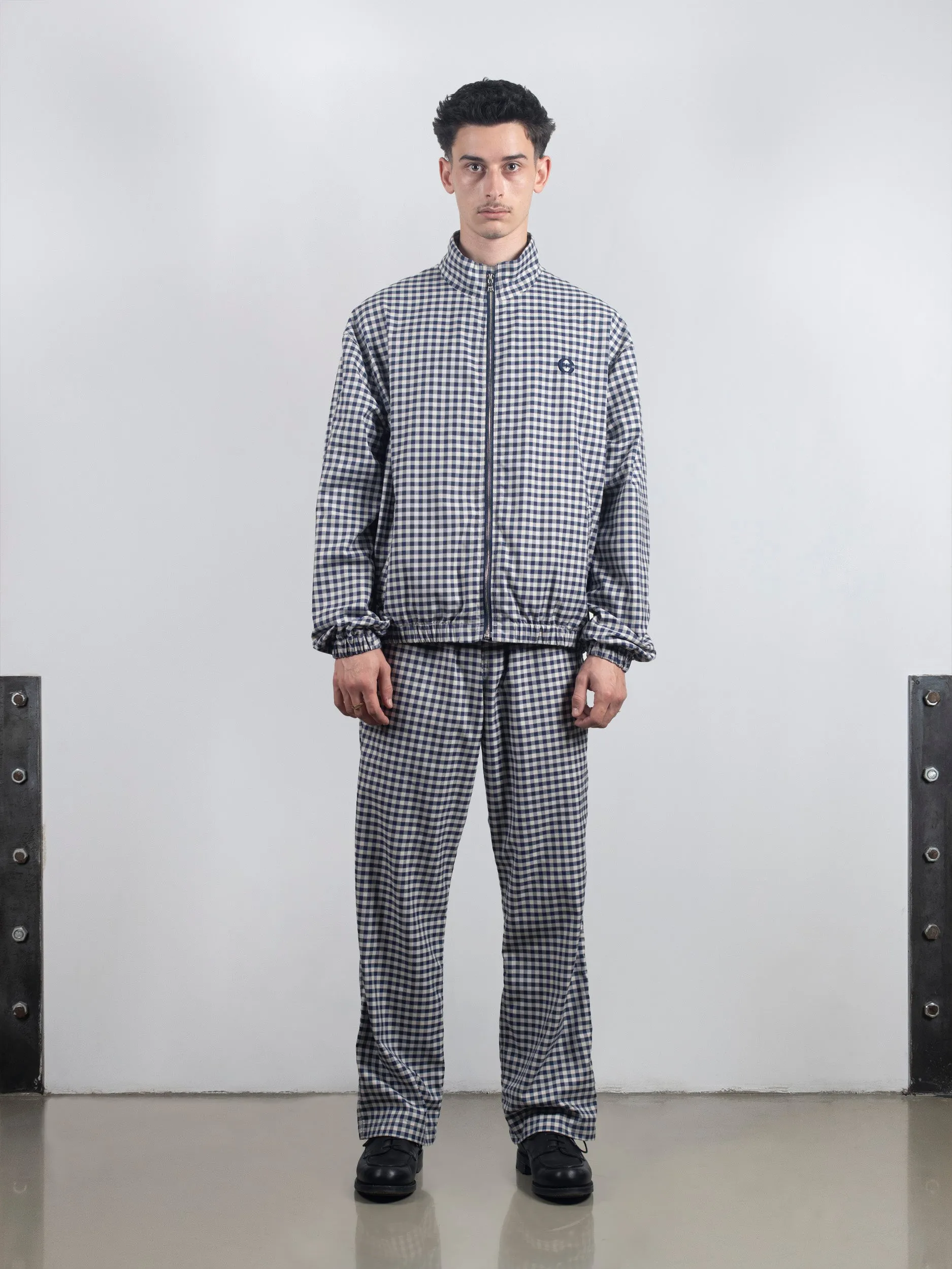 Checkered Flanello Relaxed Pants