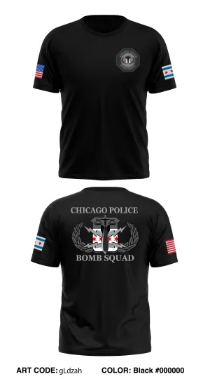 Chicago Bomb Squad Store 1 Core Men's SS Performance Tee - gLdzah
