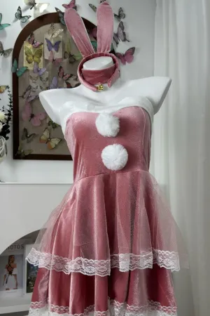Christmas Bunny Costume Cosplay Rabbit Outfit