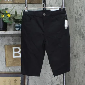 Christopher & Banks Womens Petite Relaxed Fit High Rise Skimmer Pants 5297