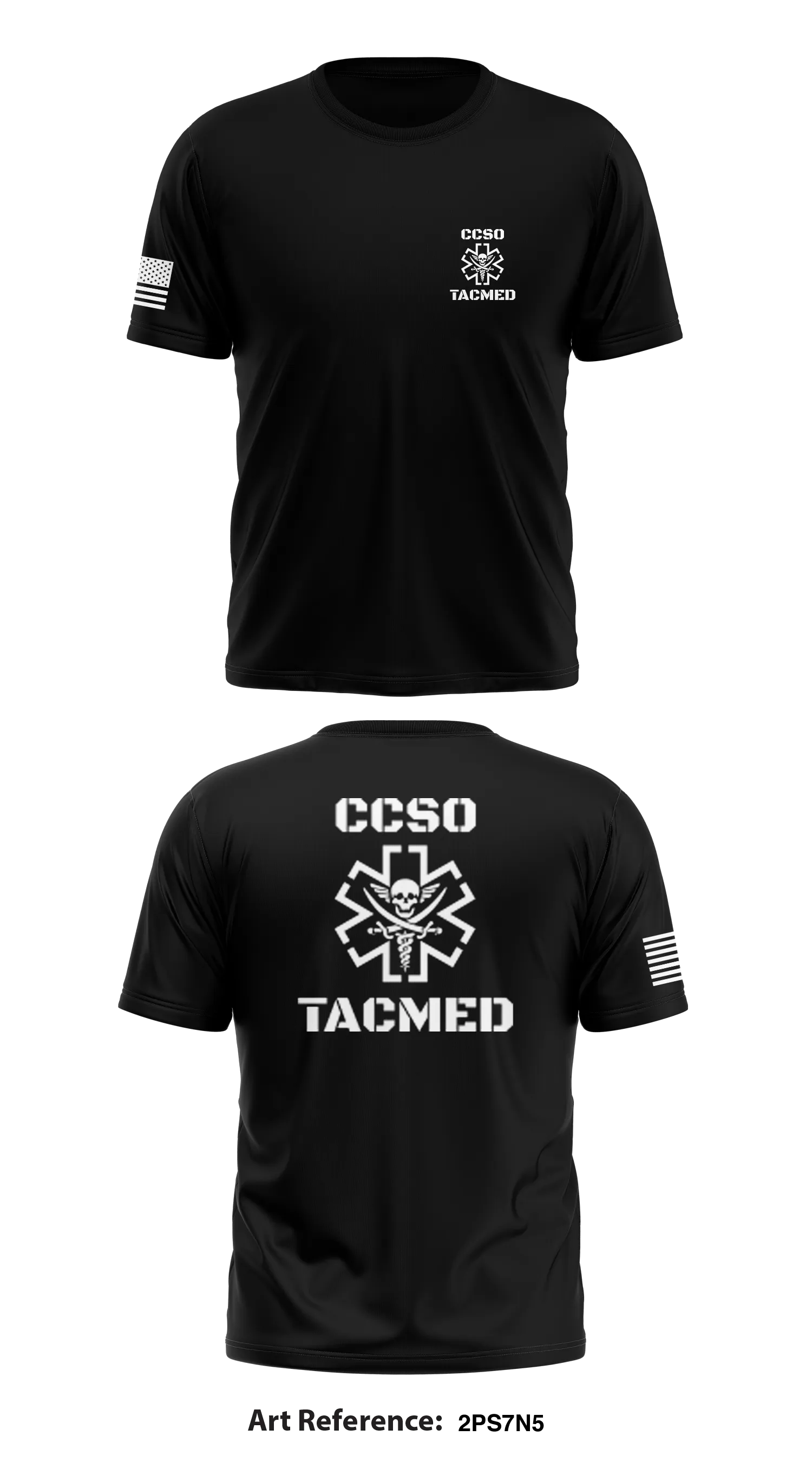 Citrus County Sheriff’s Office Core Men's SS Performance Tee - 2PS7N5