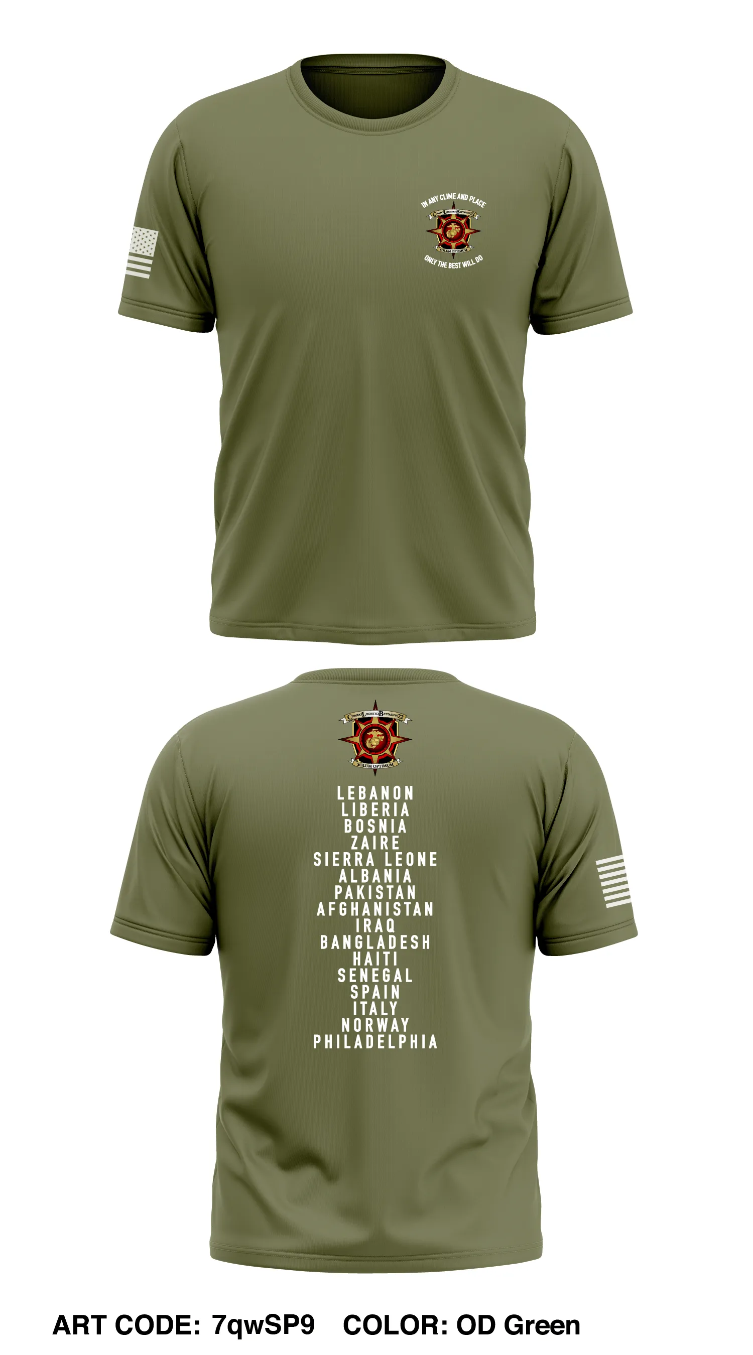 CLB 22 Store 1 Core Men's SS Performance Tee - 7qwSP9