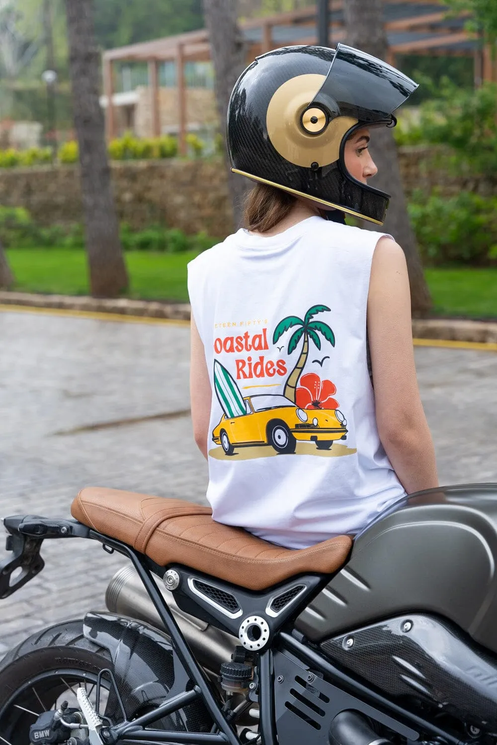 Coastal Drive I-Shirt - White
