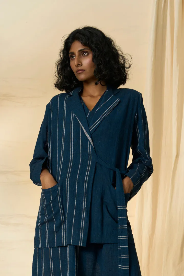 Cobalt Kala Cotton Dress & Blazer Set