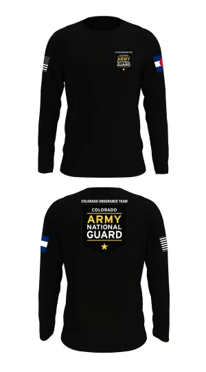 Colorado National Guard Endurance Team Store 1 Core Men's LS Performance Tee - TU0