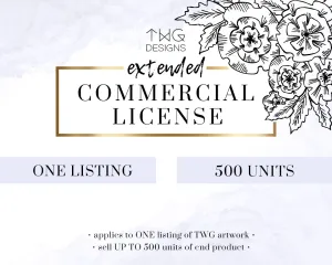 Commercial License Add-On (500 units)