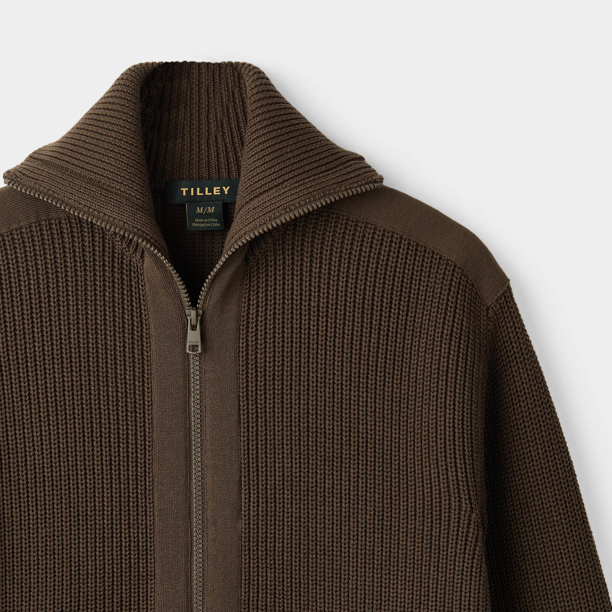 Cool Cotton Sweater Jacket